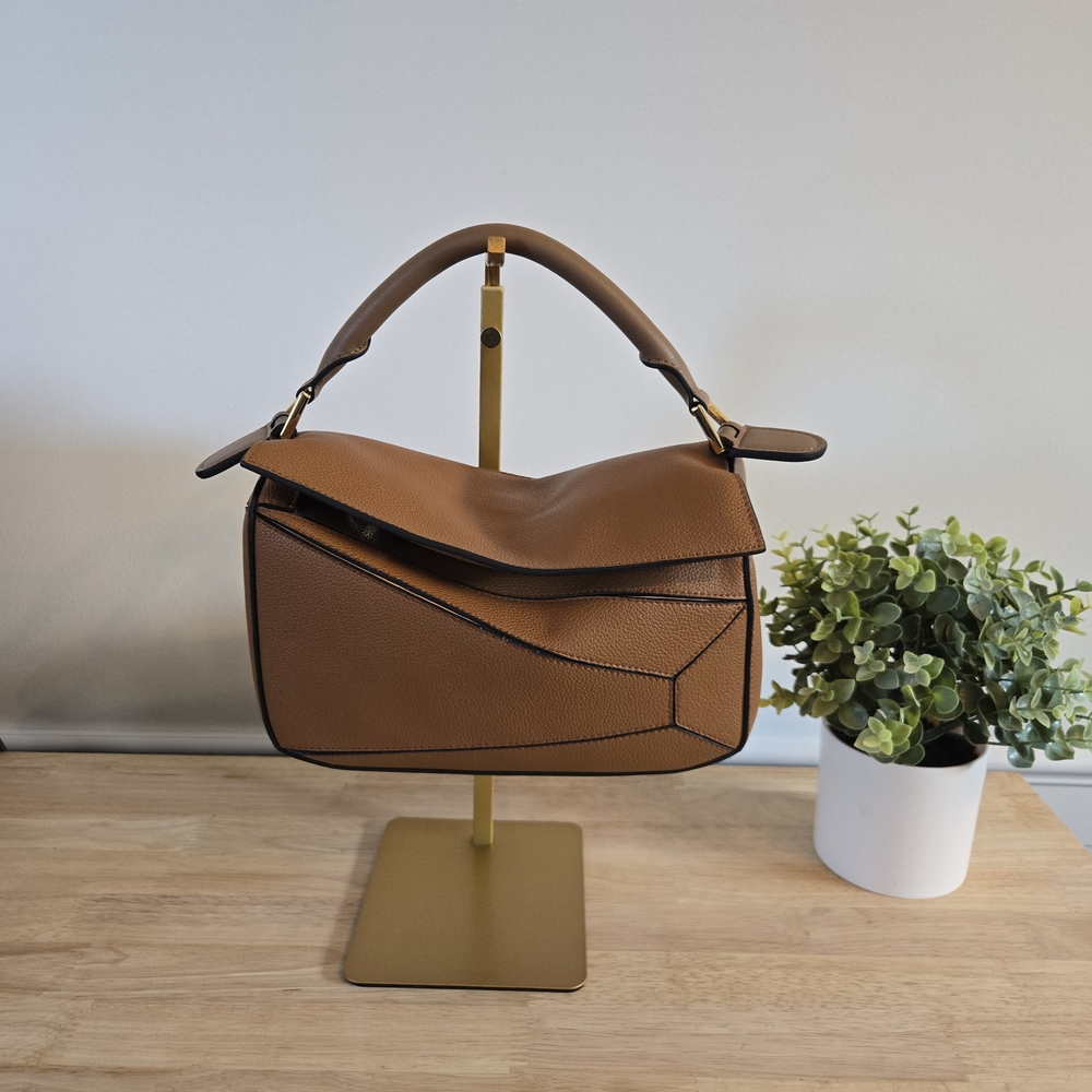 Tiffany & Fred Paris Smooth Leather Top Handle Crossbody Bag